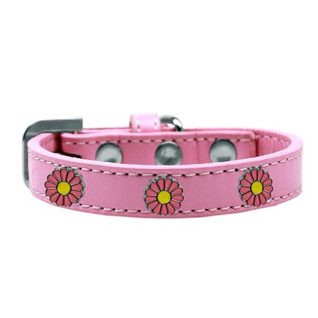 MIRAGE PET PRODUCTS Pink Daisy Widget Dog CollarLight Pink Size 20 631-38 LPK20